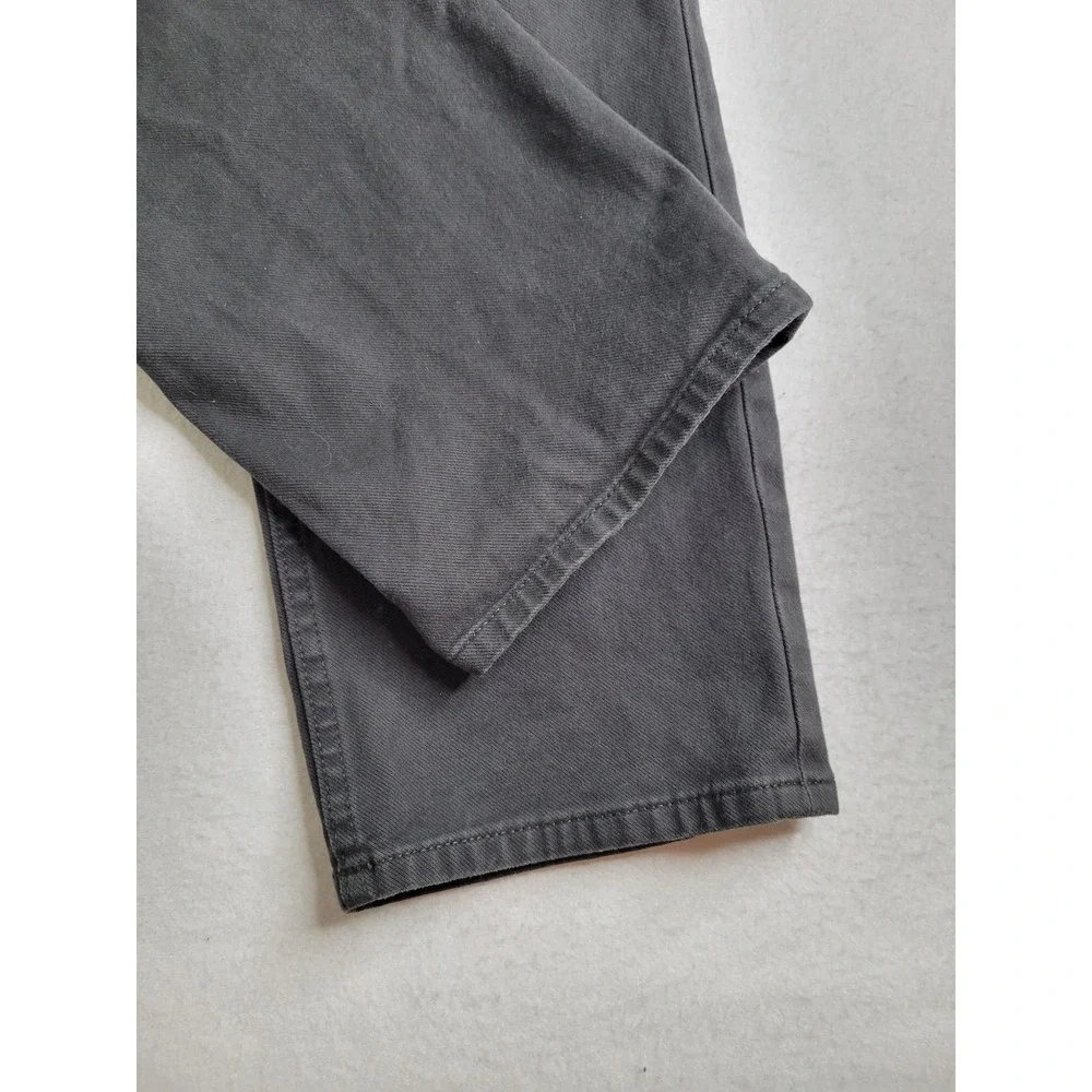 Banana Republic Slim Fit Chino Pants Mens 31x30 Charcoal Gray Stretch Comfort